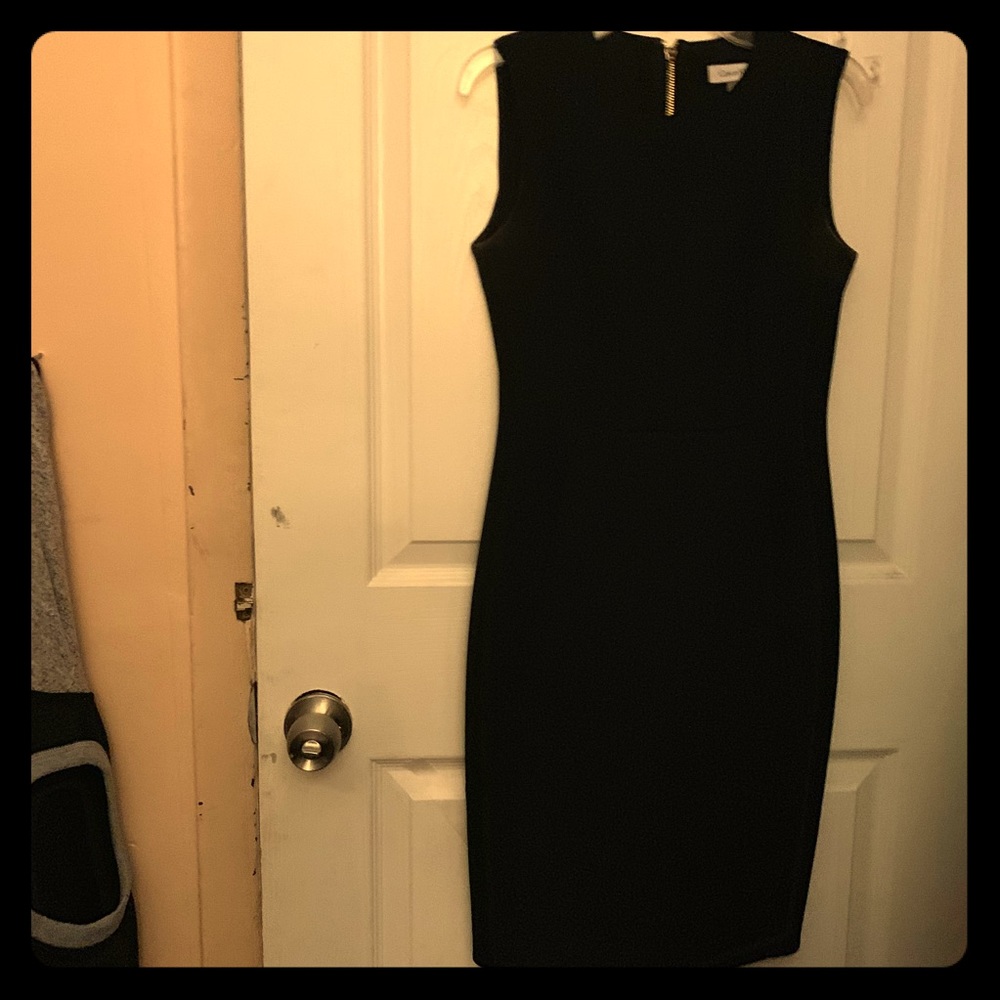 Calvin Klein’s perfect little black dress
